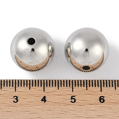 CCB Plastic Round Beads ALUM-U001-08C-09-1