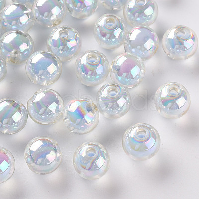 Transparent Acrylic Beads X-TACR-S152-15B-SS2113-1