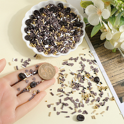 Handmade Polymer Clay Sprinkles Mix CLAY-SC0001-99-1