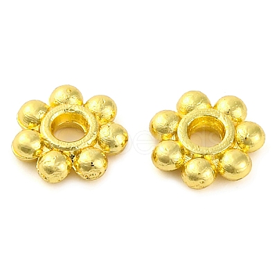 Rack Plating Brass Spacer Beads KK-S401-02G-1