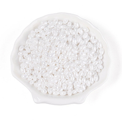 Opaque Colours Luster Glass Seed Beads X-SEED-N008-02A-01-1