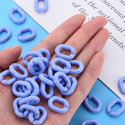 Opaque Acrylic Linking Rings MACR-S373-19B-A02-1