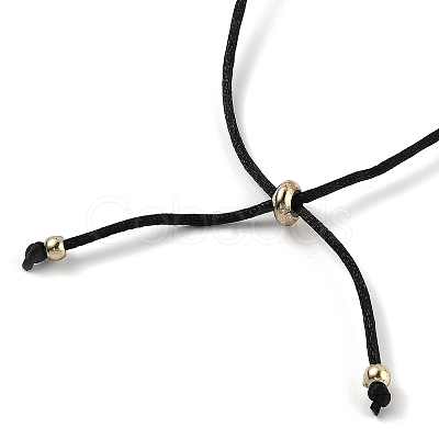 Adjustable Polyester Cord Slider Bracelets LS-BJEW-H540-A04-G-1