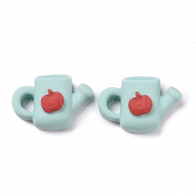Opaque Resin Cabochons X-RESI-H142-A05-1