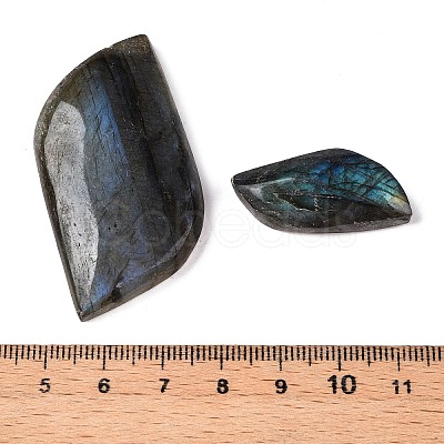 Import Natural Labradorite Cabochons G-T138-206-1