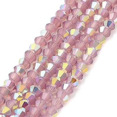 Baking Paint Glass Beads Strands DGLA-F029-J2mm-A02-1