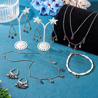 20Pcs Faceted Glass Charms RGLA-TADJ0001-01I-1