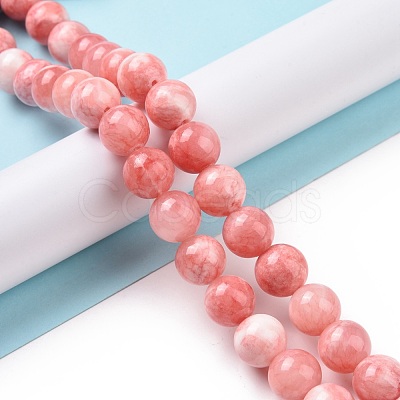 Natural Persian Jade Beads Strands G-D434-10mm-30-1