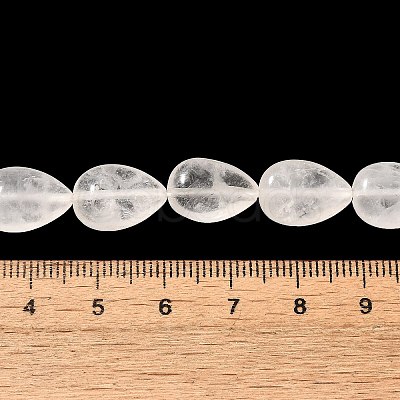 Natural Quartz Crystal Beads Strands G-I377-A30-1