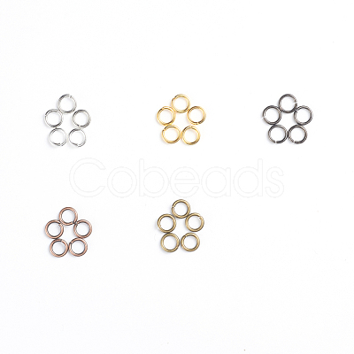 Brass Jump Rings KK-JQ0001-02-6mm-1