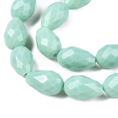 Opaque Solid Color Beads Strands EGLA-N013-P10mm-D14-1