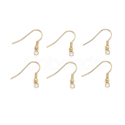 304 Stainless Steel Earring Hooks STAS-D448-036G-1
