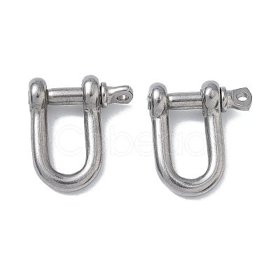 304 Stainless Steel Ring Clip Buckles for Bag Chain Strap STAS-C165-02A-P-1