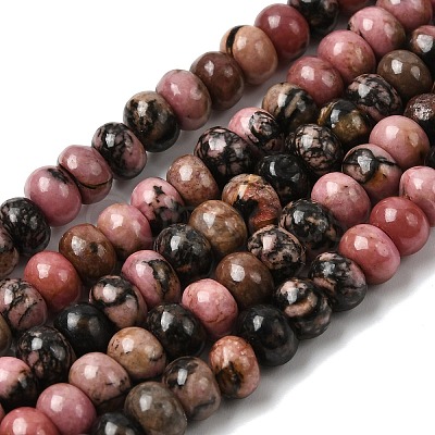 Natural Rhodonite Beads Strands G-A280-A21-01-1