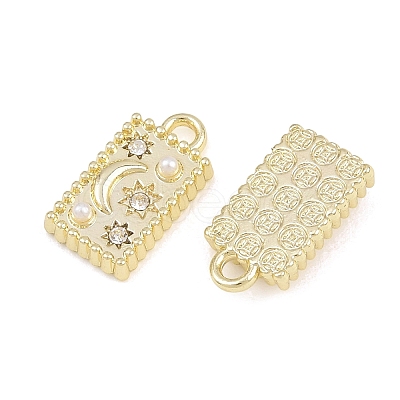 Alloy Crystal Rhinestone Pendants AL-CBA415D-24G-1