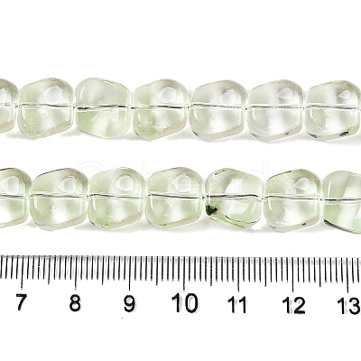 Electroplate Glass Beads Strands EGLA-N012-07E-1