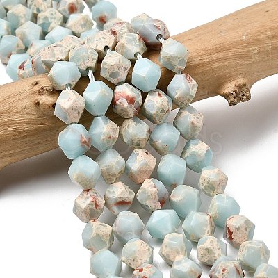 Synthetic Shoushan Stone Beads Strands G-Z119-A01-03B-1