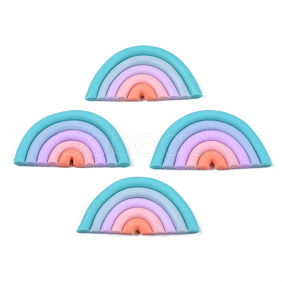 Handmade Polymer Clay Cabochons CLAY-N010-030-04-1