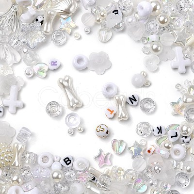 Opaque & Transparent Acrylic Beads SACR-XCP0001-06A-1