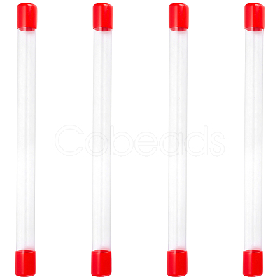 Transparent PVC Plastic Beads Containers AJEW-WH0460-071B-1