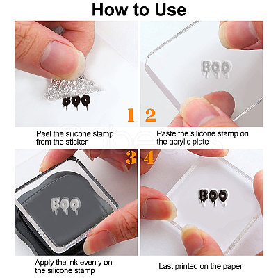 Custom PVC Plastic Clear Stamps DIY-WH0448-0041-1