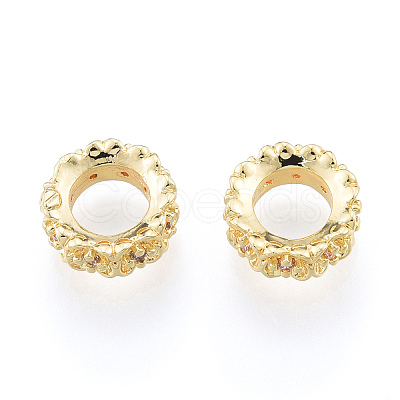 Brass Spacer Beads X-KK-N259-50-1
