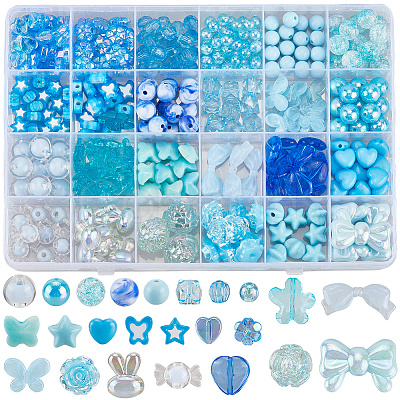 Acrylic & Plastic Beads Kits MACR-SP0001-49D-1