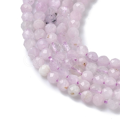 Natural Kunzite/Spodumene Beads Strands G-L651-C12-2mm-02-1