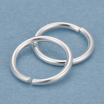 Rack Plating Brass Open Jump Rings KK-O139-18R-S-1