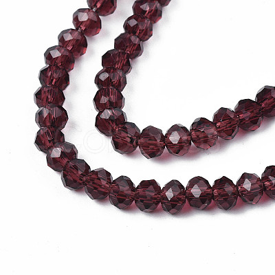 Glass Beads Strands EGLA-A034-T10mm-D26-1