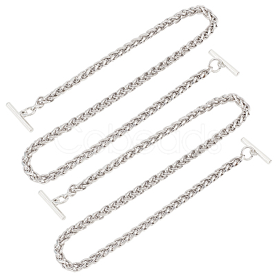 Alloy Wheat Chain Bag Handle FIND-WH0125-60-1