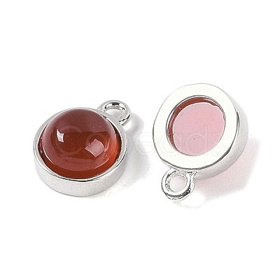 Natural Carnelian Pendants G-K372-03P-05-1