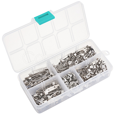 Iron Brooch Findings IFIN-TA0001-27P-1