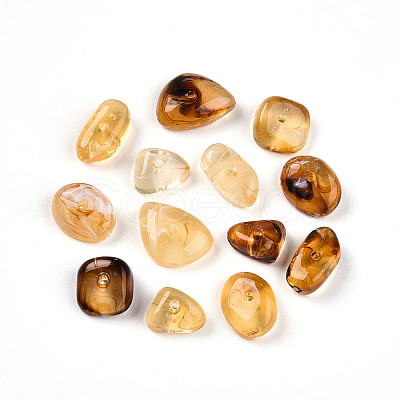 Transparent Acrylic Beads TACR-T028-39E-1
