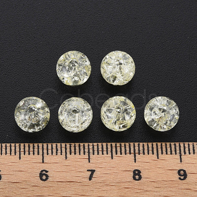 Transparent Crackle Acrylic Beads MACR-S373-66-N01-1