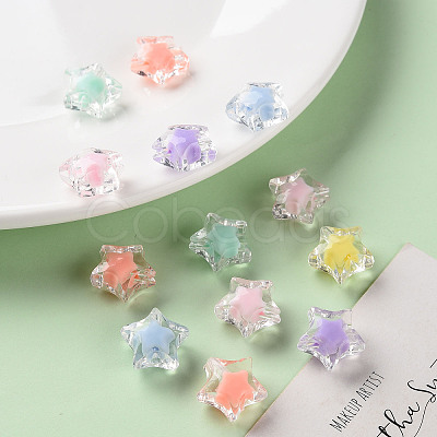 Transparent Acrylic Beads LS-TACR-S152-02A-1