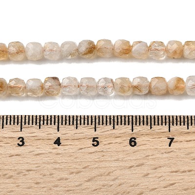 Natural Citrine(Heated) Beads Strands G-A267-A01-01-1
