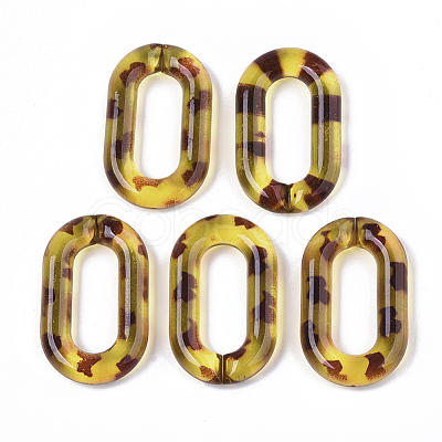 Transparent Acrylic Linking Rings OACR-S036-006B-A02-1