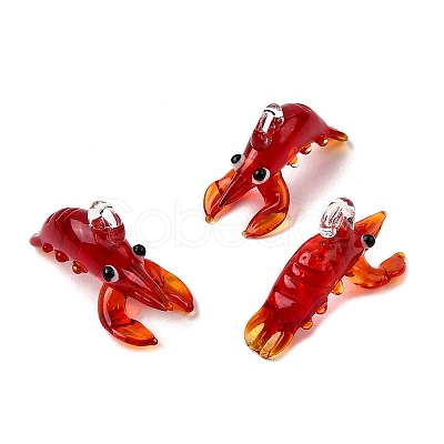 Handmade Lampwork Pendants LAMP-L075-084-1