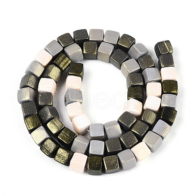 Handmade Polymer Clay Beads Strands CLAY-N013-25A-01-1