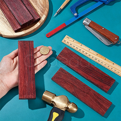 Rectangle Wood Crafting Supplies DIY-WH0591-304A-1