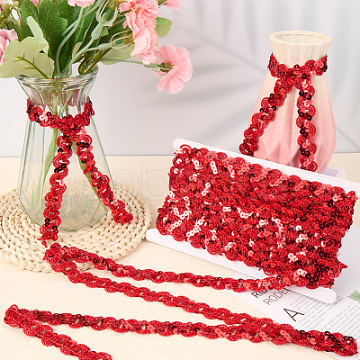Polyester Paillette Beads OCOR-WH20012-13I-1