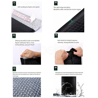 Matte Film Package Bags OPC-P002-01A-06-1