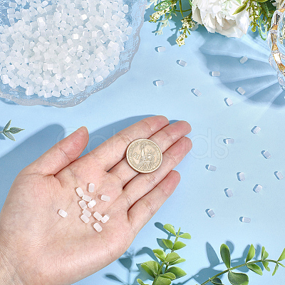 600Pcs Drawbench Style Glass Seed Beads SEED-PA0001-25B-1