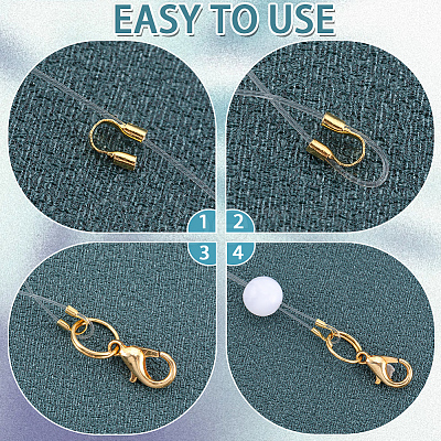 1200Pcs Brass Wire Guardian and Protectors KK-SP0001-98G-1