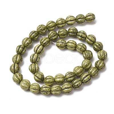 Vintage Handmade Porcelain Beads Strands PR-CBAA37B-09C-1