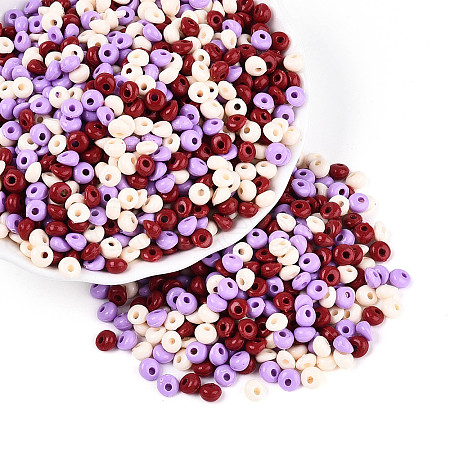Opaque Acrylic Beads OACR-N150-05F-1