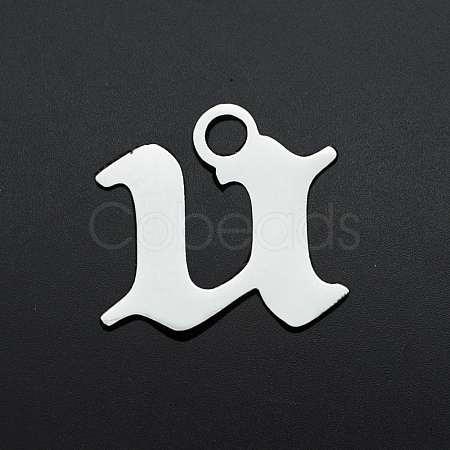 Non-Tarnish 201 Stainless Steel Charms STAS-S105-JA569-U-1