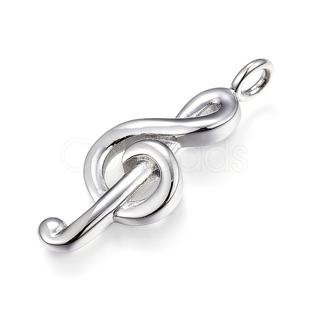 Tarnish Resistant 316 Surgical Stainless Steel Pendants STAS-P112-05P-1