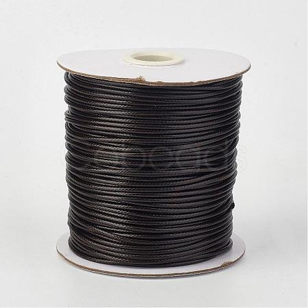 Eco-Friendly Korean Waxed Polyester Cord YC-P002-1mm-1111-1